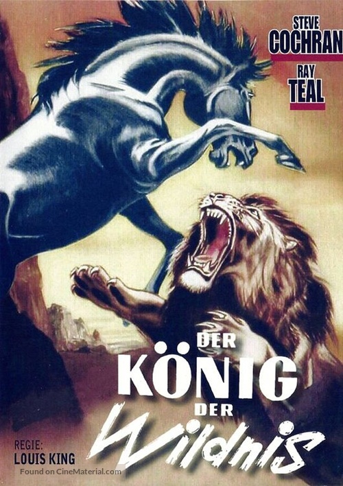 The Lion and the Horse - German DVD movie cover