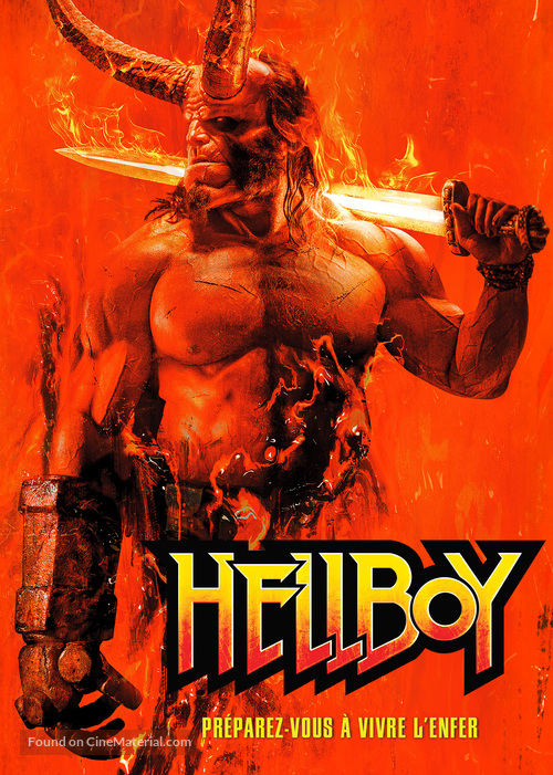 Hellboy - Canadian DVD movie cover