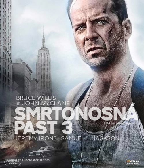 Die Hard: With a Vengeance - Czech Blu-Ray movie cover