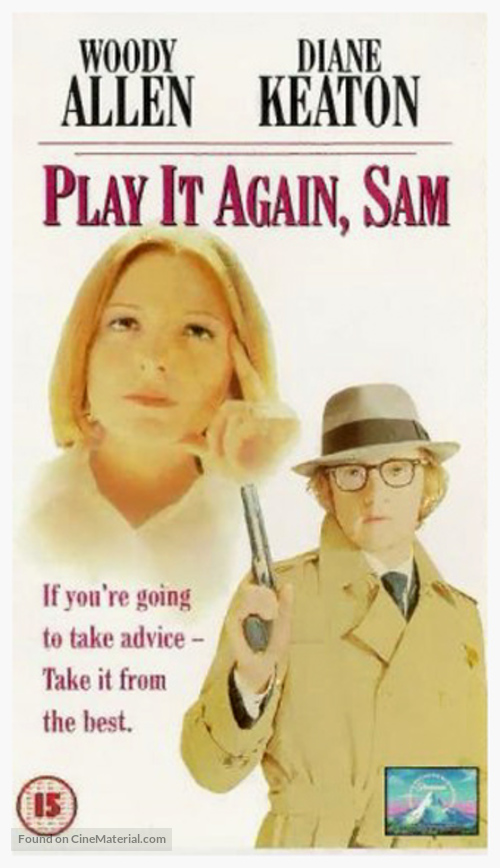 Play It Again, Sam - British VHS movie cover