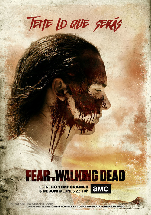 &quot;Fear the Walking Dead&quot; - Spanish Movie Poster