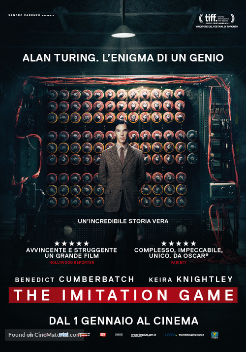 The Imitation Game - Italian Movie Poster