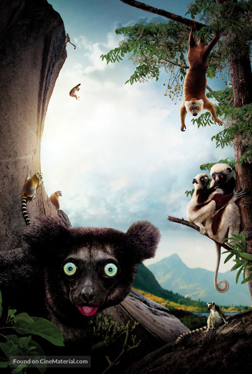 Island of Lemurs: Madagascar - Key art