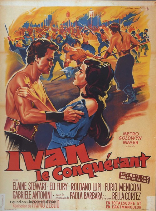 Le sette sfide - French Movie Poster