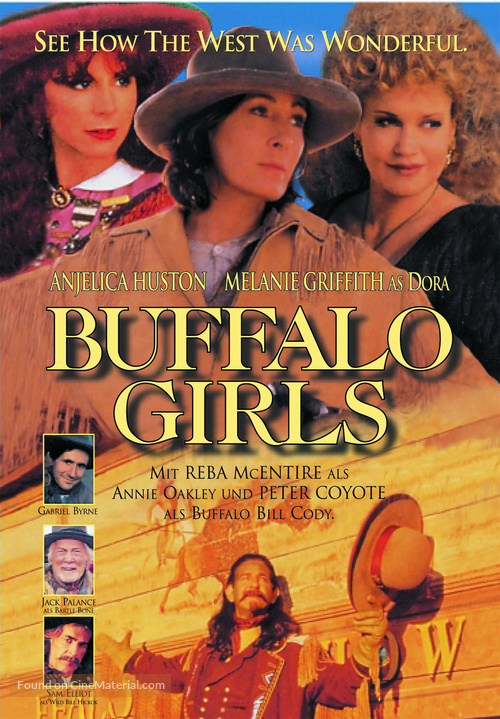 Buffalo Girls - German DVD movie cover