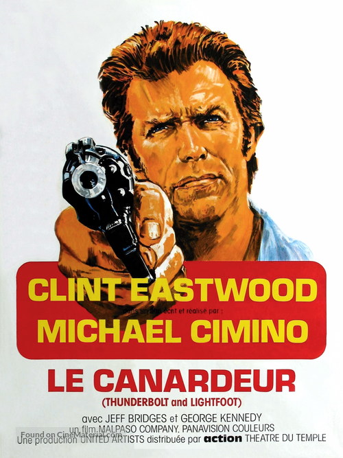 Thunderbolt And Lightfoot - French Movie Poster