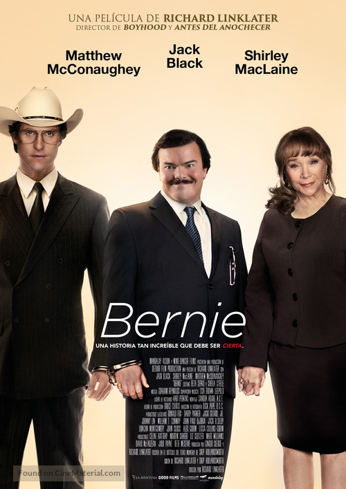 Bernie - Spanish Movie Poster