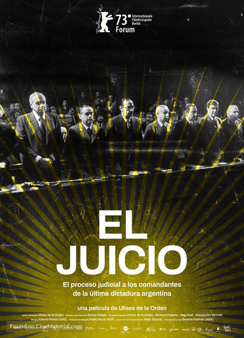 El Juicio - Argentinian Movie Poster