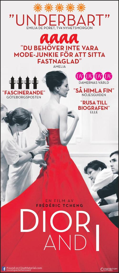 Dior and I - Swedish Movie Poster