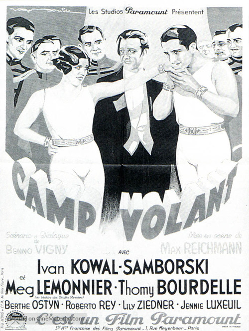 Camp volant - French Movie Poster