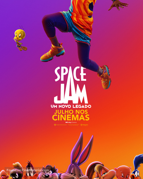 Space Jam: A New Legacy - Brazilian Movie Poster