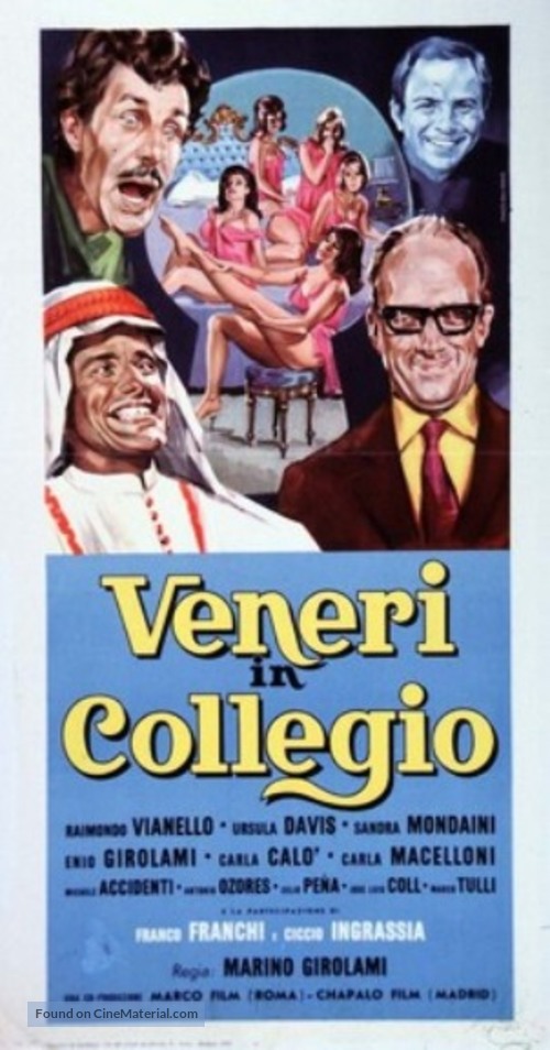 Veneri in collegio - Italian Movie Poster