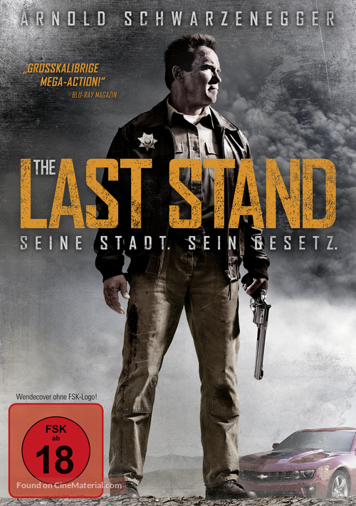 The Last Stand - German DVD movie cover