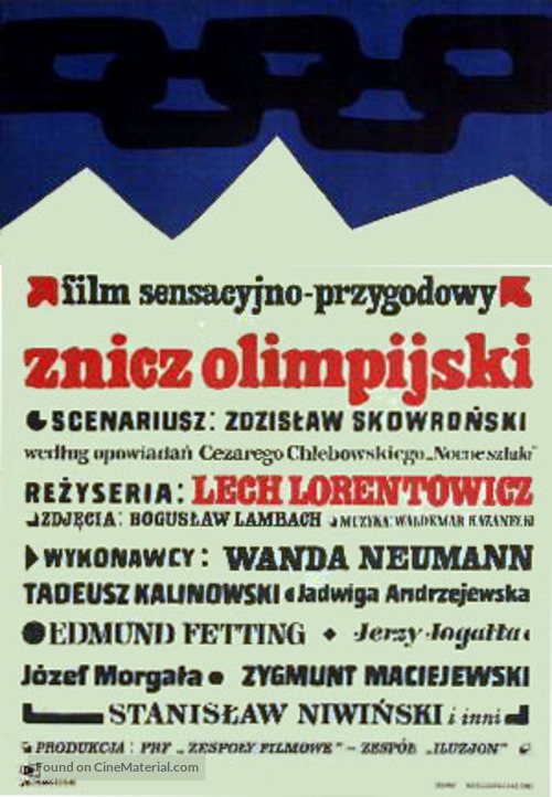 Znicz olimpijski - Polish Movie Poster