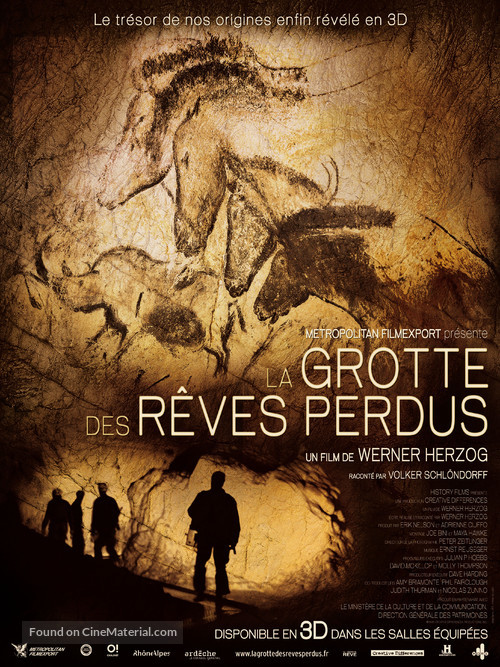 Cave of Forgotten Dreams - French Movie Poster