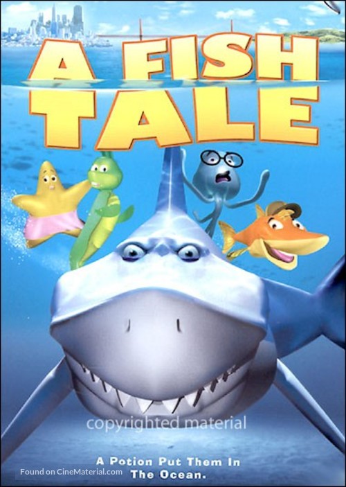 Hj&aelig;lp, jeg er en fisk - DVD movie cover