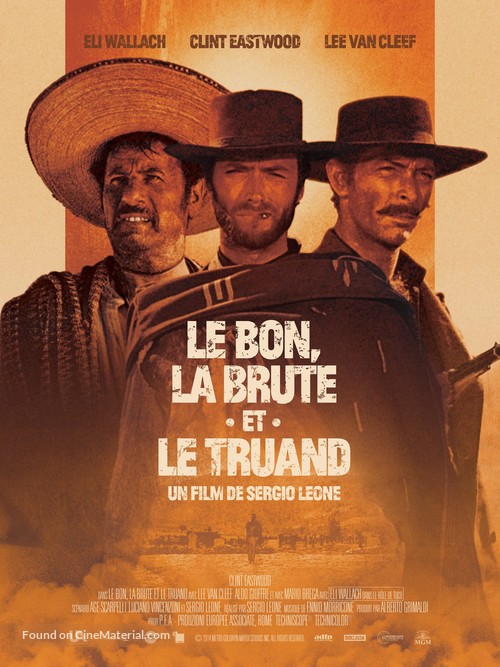 Il buono, il brutto, il cattivo - French Re-release movie poster
