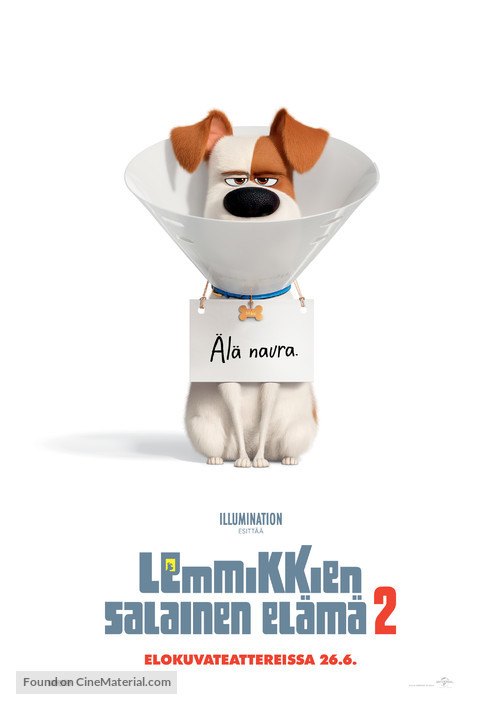 The Secret Life of Pets 2 - Finnish Movie Poster