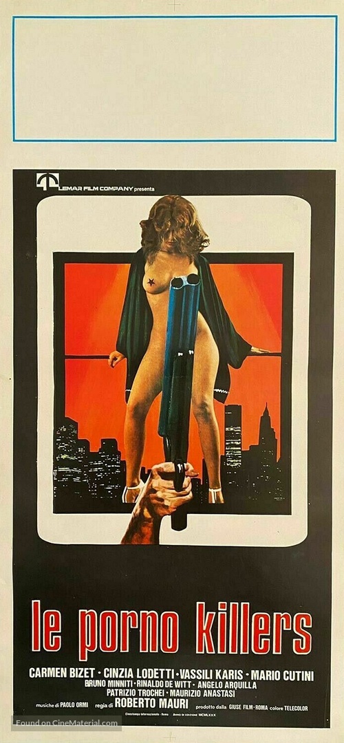 Le porno killers - Italian Movie Poster