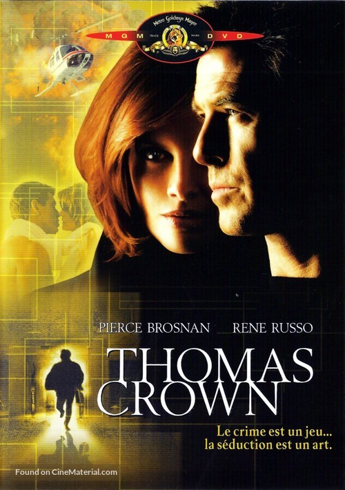 The Thomas Crown Affair - French DVD movie cover