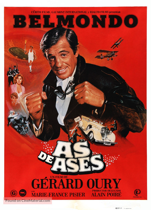 L&#039;as des as - Spanish Movie Poster