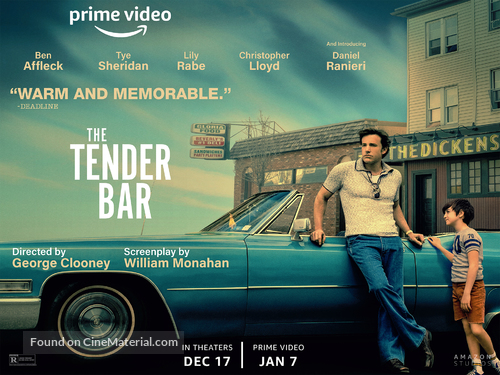 The Tender Bar - British Movie Poster