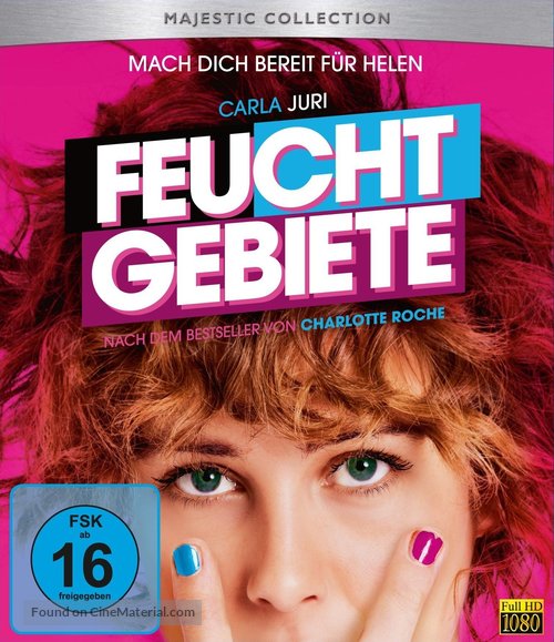 Feuchtgebiete - German Blu-Ray movie cover