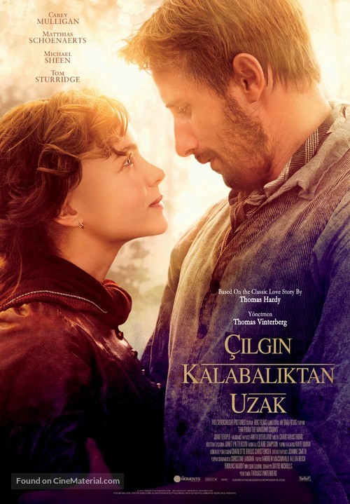 Far from the Madding Crowd - Turkish Movie Poster