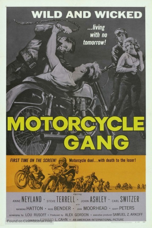 Motorcycle Gang - Movie Poster