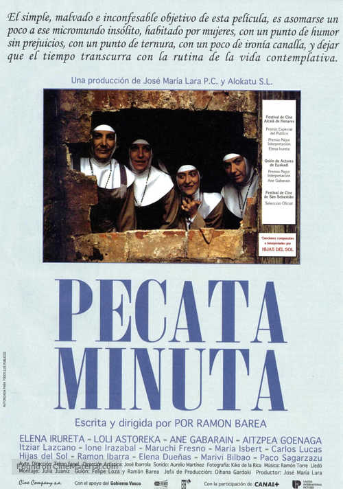 Pecata minuta - Spanish poster