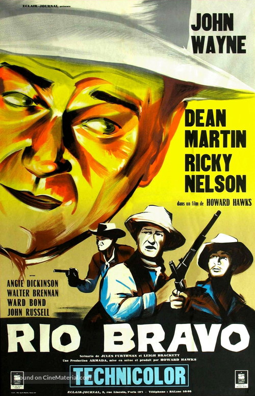 Rio Bravo - French Movie Poster