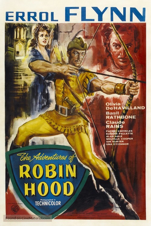 The Adventures of Robin Hood - British Movie Poster