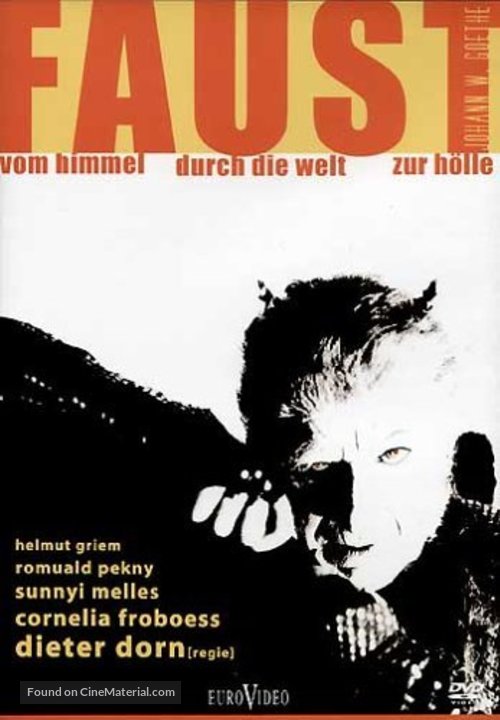 Faust - Vom Himmel durch die Welt zur H&ouml;lle - German Movie Cover