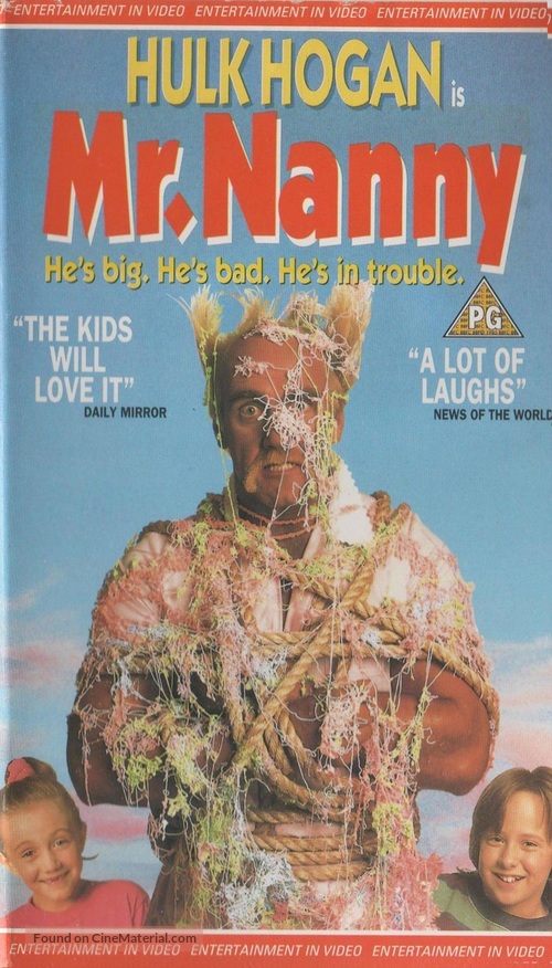 Mr. Nanny - British VHS movie cover