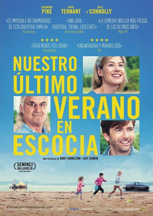 What We Did on Our Holiday - Spanish Movie Poster