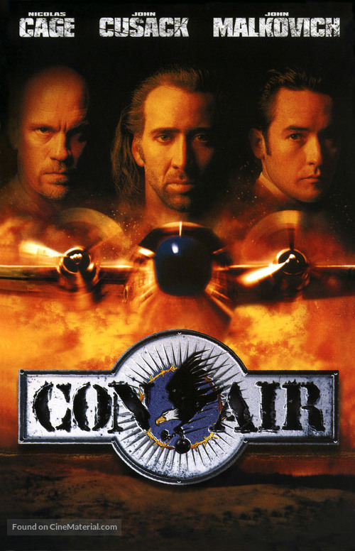 Con Air - VHS movie cover