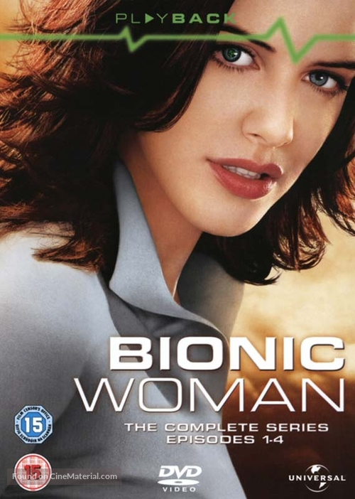 &quot;Bionic Woman&quot; - British DVD movie cover