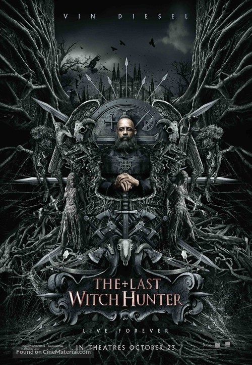 The Last Witch Hunter - Canadian Movie Poster