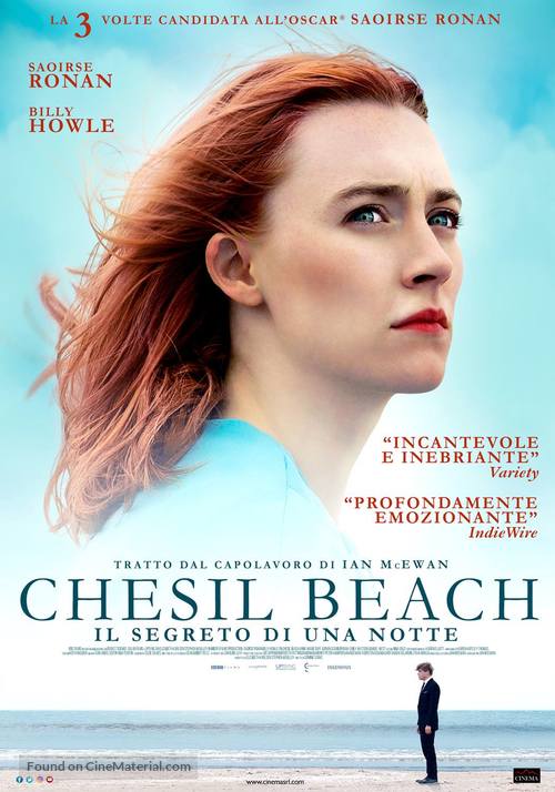 On Chesil Beach - Italian Movie Poster