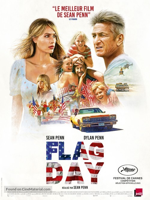 Flag Day - French Movie Poster