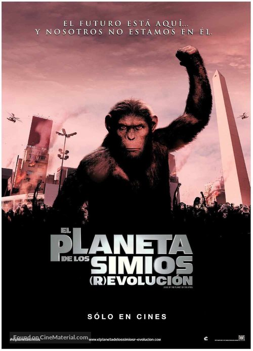 Rise of the Planet of the Apes - Argentinian Movie Poster