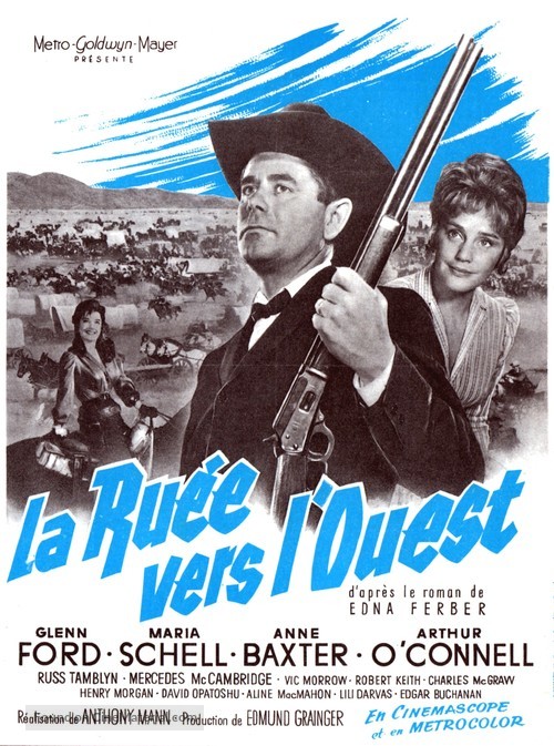 Cimarron - French Movie Poster