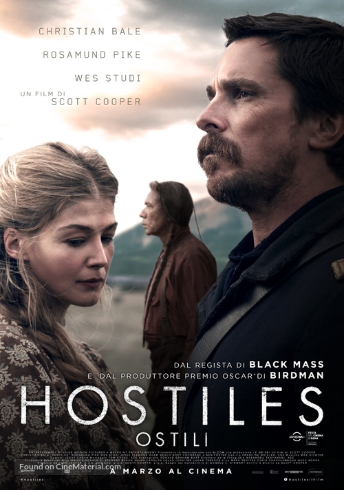 Hostiles - Italian Movie Poster