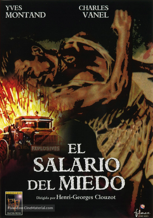 Le salaire de la peur - Spanish DVD movie cover