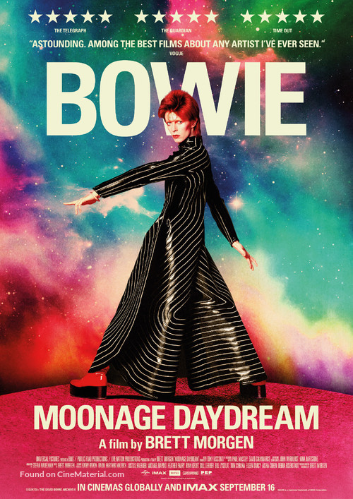 Moonage Daydream - British Movie Poster