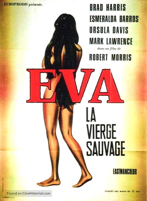 Eva, la Venere selvaggia - French Movie Poster