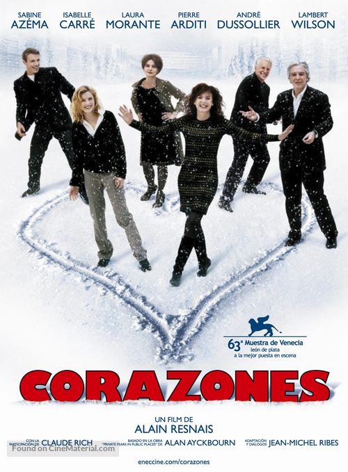 Coeurs - Uruguayan Movie Poster