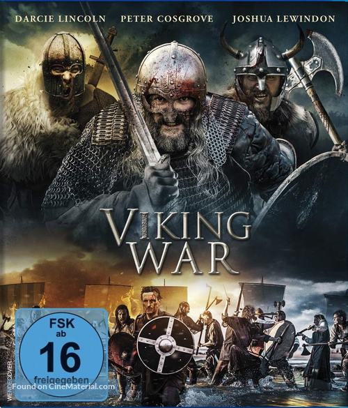 The Viking War - German Blu-Ray movie cover