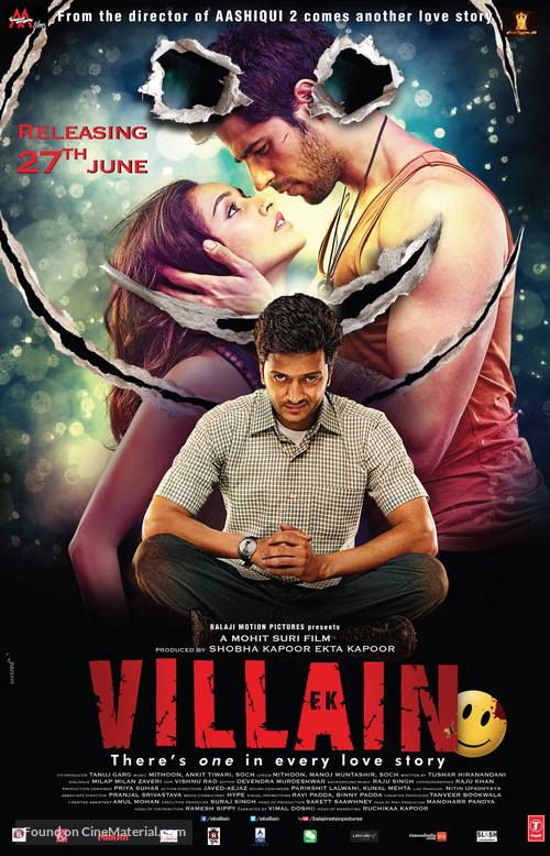 Ek Villain - Indian Movie Poster