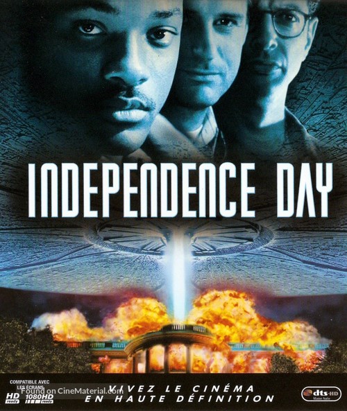 Independence Day - French Blu-Ray movie cover